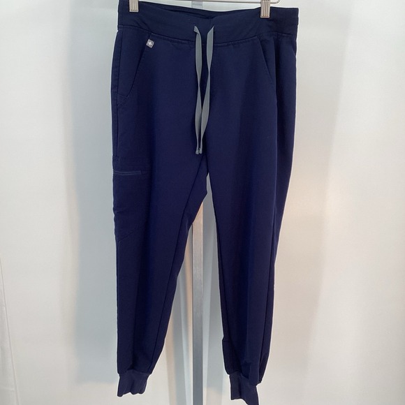 Figs Scrub Pants Women's Zamora Jogger Navy Blue Size XS Petite W18SW2005P - Picture 2 of 9